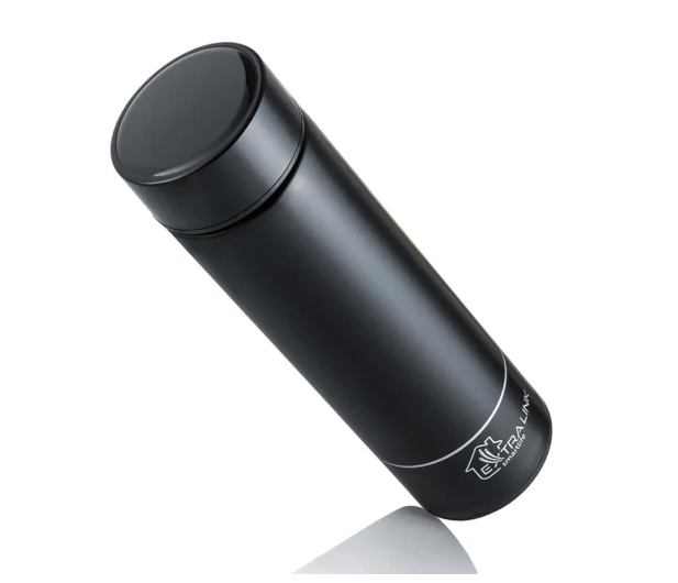 ExtraLink Travel Mug Czarny Kubek termiczny Termos z wyświetlaczem LED - 1585403 - zdjęcie 2